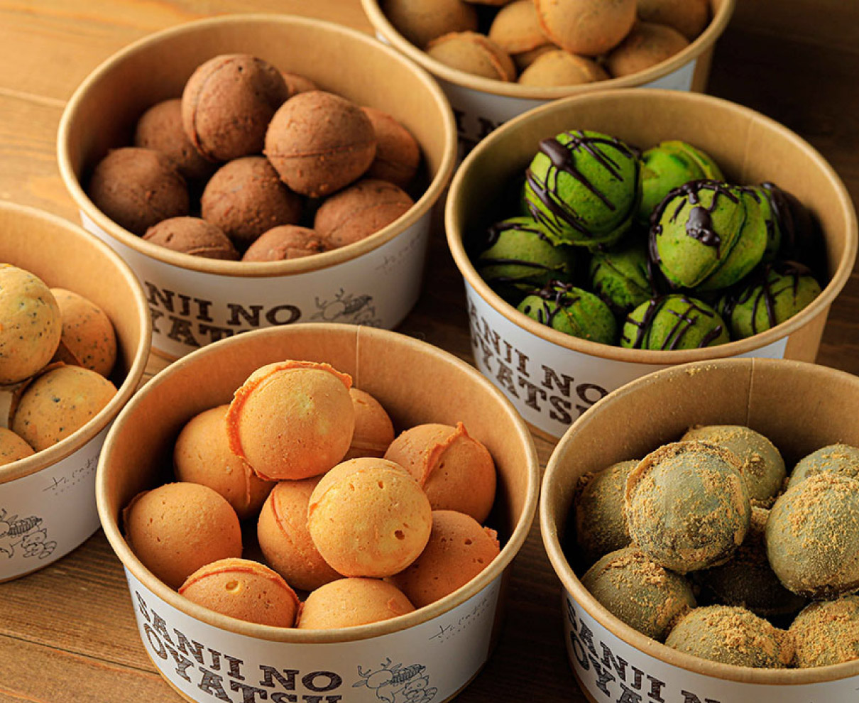 水曜日のおやつは「さんじのおやつ」のベビーカステラ に決まり！