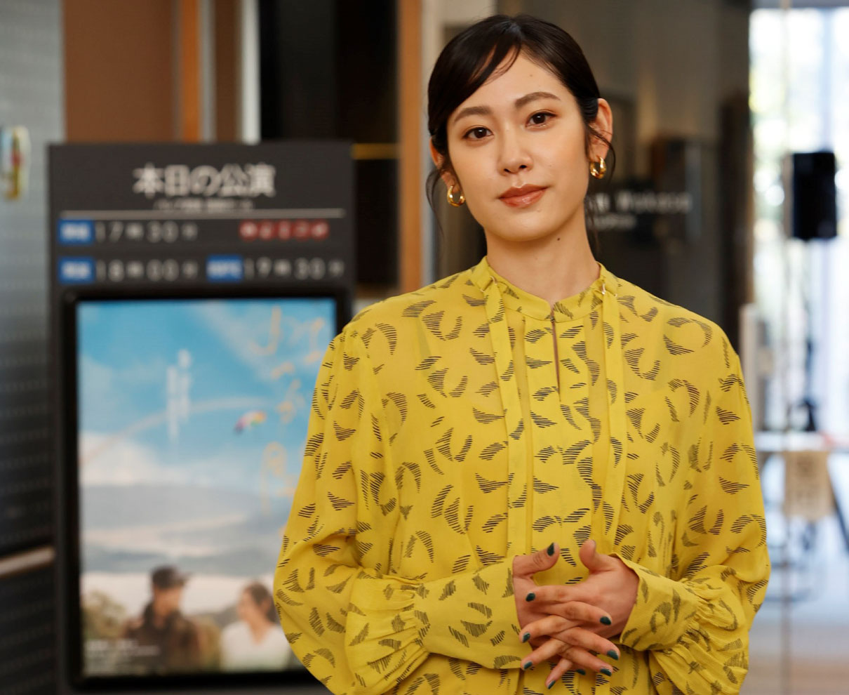 「すっかり福井のファンに」と女優・阿部純子さん。短編映画「虹が開く」で主演、撮影と役作りを語る。