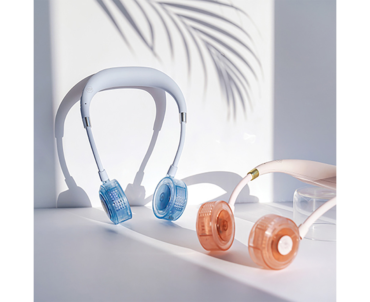 まるでおしゃれなヘッドフォンみたい！機能もデザインもパワーアップした、人気ハンズフリー扇風機が気になる