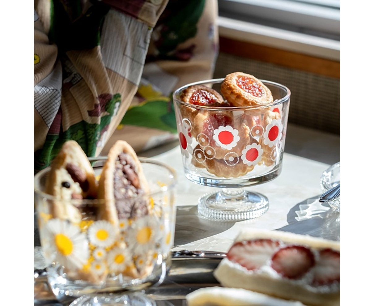 おうちで純喫茶が楽しめる！アデリアレトロの新作、レトロな「脚付きデザートカップ」が見逃せないかわいさ
