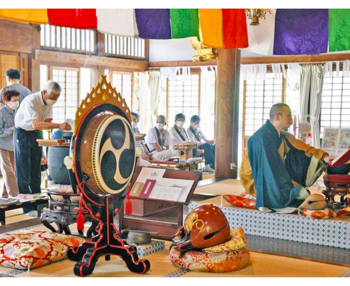 地元のすごい武将知って　越前市・興徳寺で真柄十郎左衛門直隆の法要