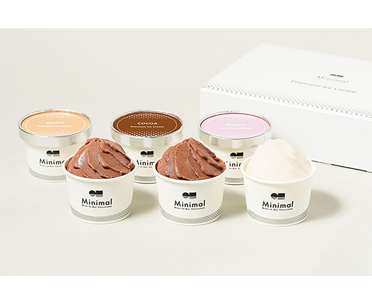 チョコアイスの食べ比べセットがMinimalから登場。暑いからおうちでひんやりスイーツでも食べてのんびりしよ