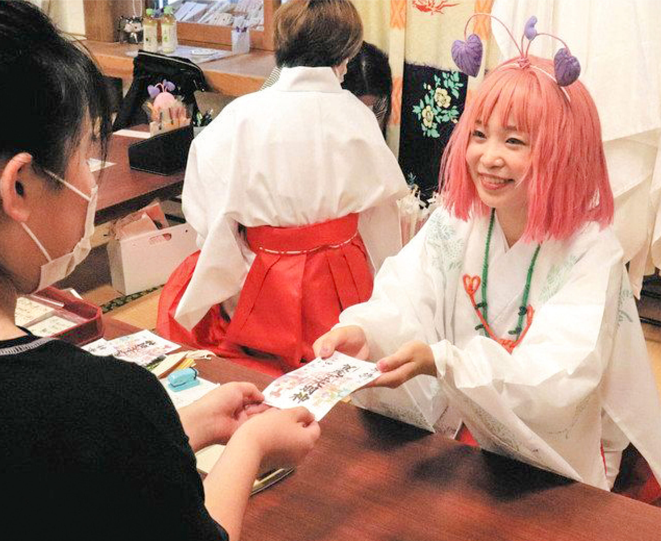 恋を叶える七夕祭　福井の賀茂神社　MAIさんコスプレ姿で登場
