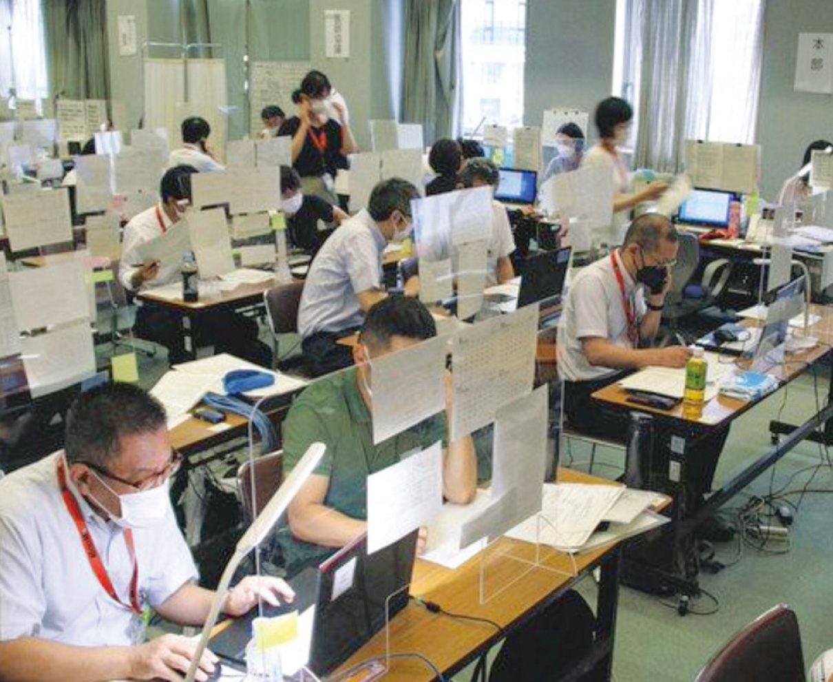 保健所、医療現場　逼迫　県内　新型コロナ第７波