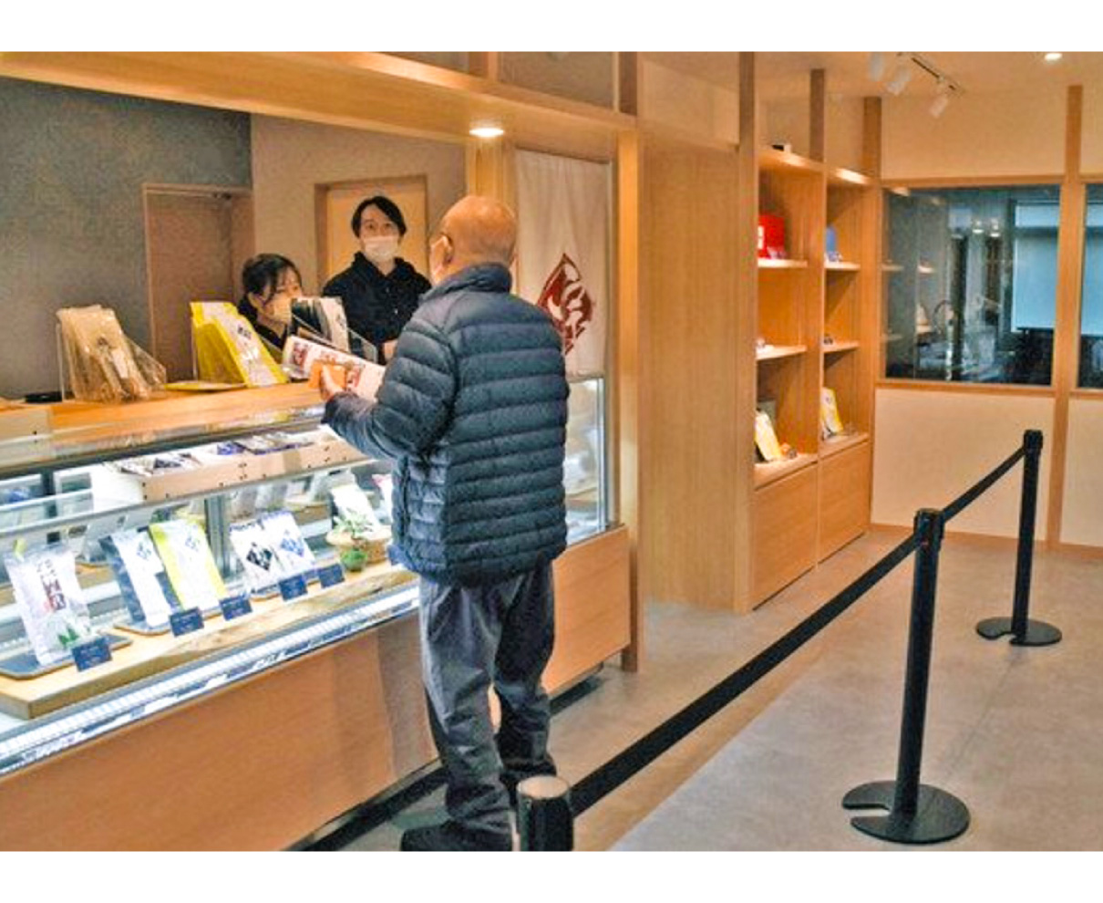 麺20種　選んで味わって　越前市の「宗近」初の直営店　製麺室と飲食スペース　春以降に営業