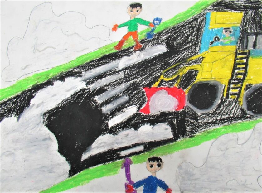 令和４年度「青少年からのメッセージ・青少年へのメッセージ」図画・ポスターの部入賞作品展