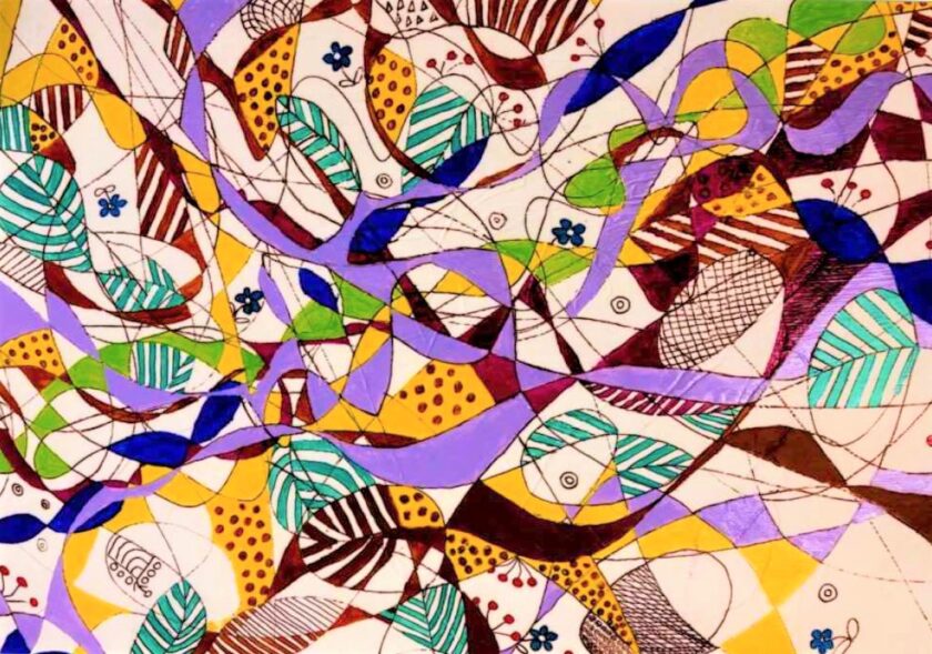 逸遊会気の向くままに楽しんで描く