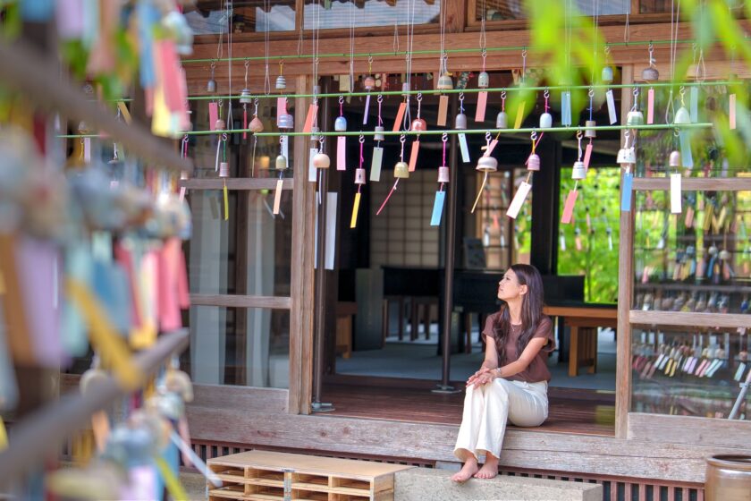 西日本最大　越前焼『陶ふうりん』三千の音色♪