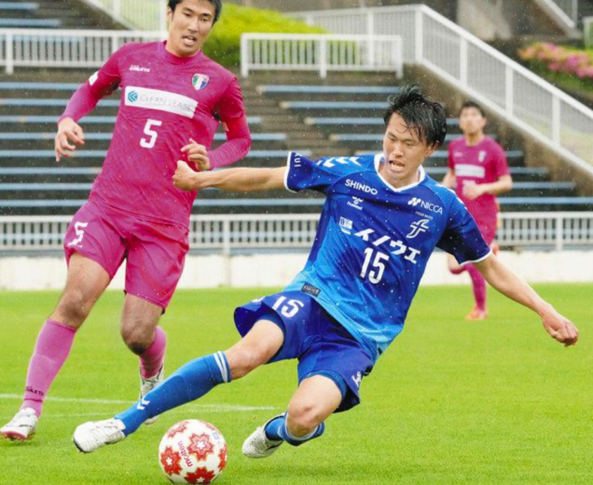 ユナイテッド５年連続Ｖ　サッカー県選手権　坂井に４―０