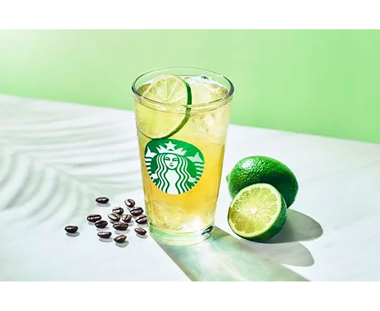 スタバの新作「コーヒーエイド」が全国に登場！この夏はクールなライム×ほのかなコーヒーでリフレッシュしよ