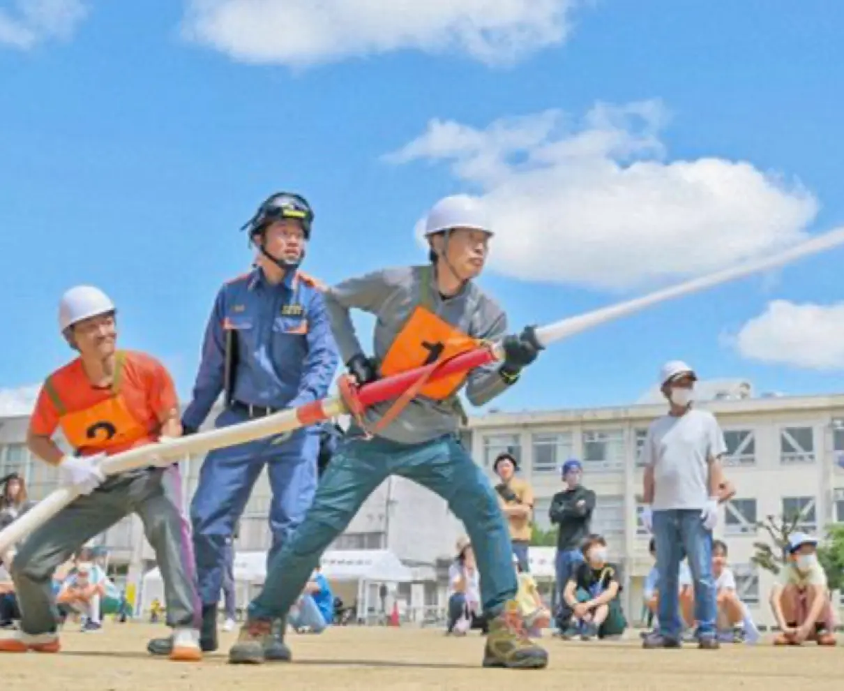 ペット同行避難の手順確認　福井市総合防災訓練