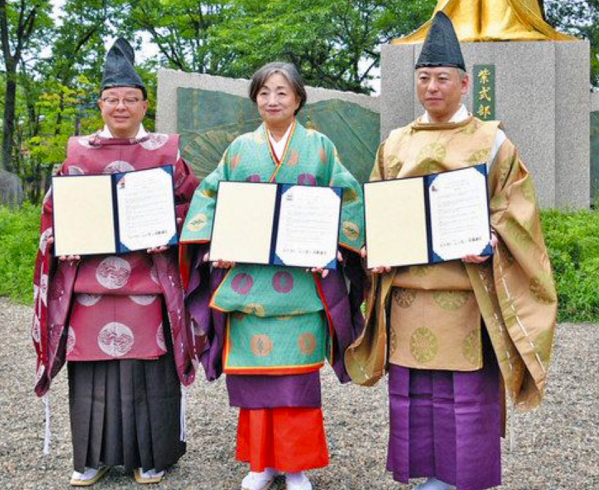 紫式部ゆかり３市連携　越前市、京都・宇治、大津協定締結