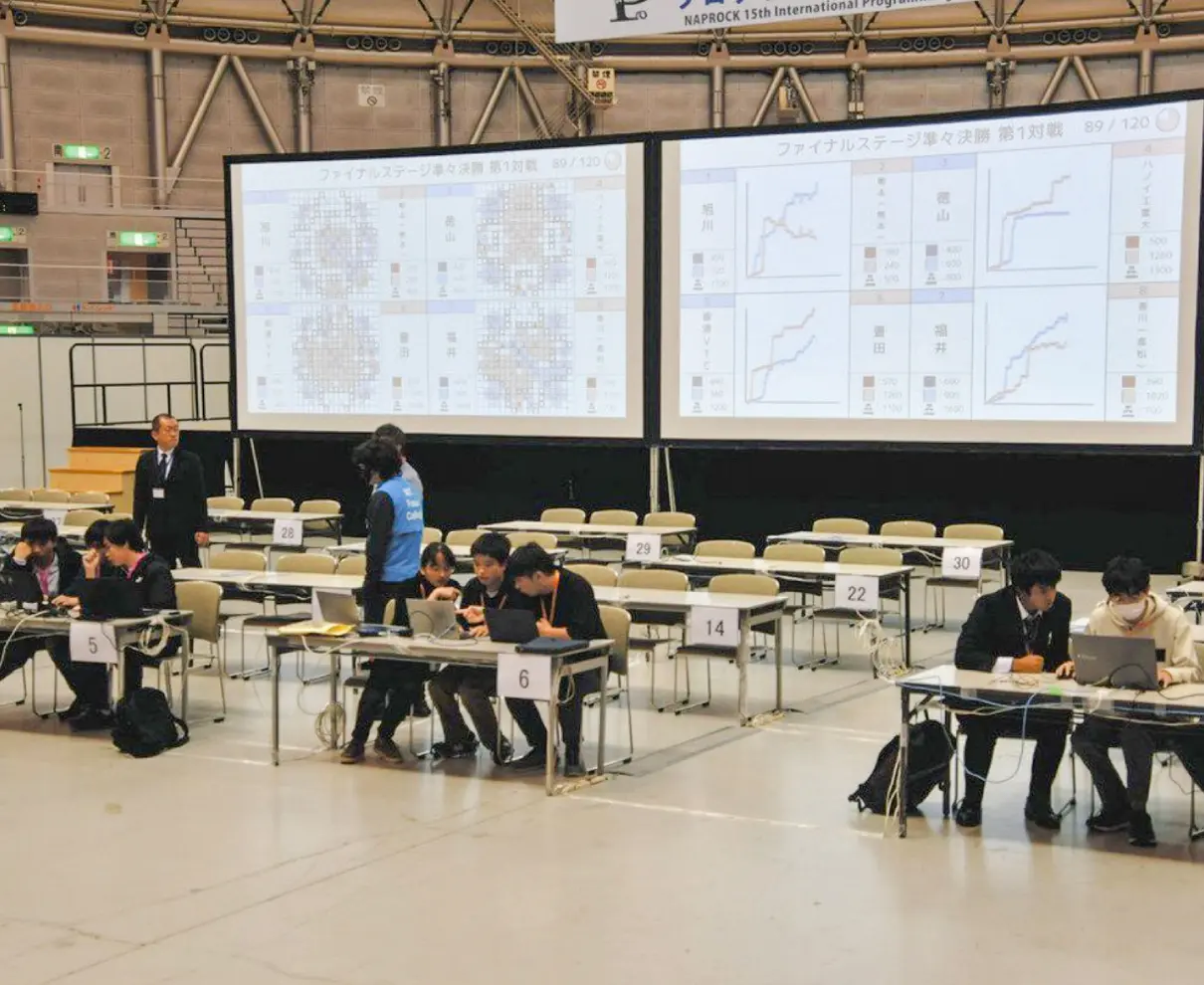 福井高専が競技部門Ｖ　全国高専プログラミングコンテスト