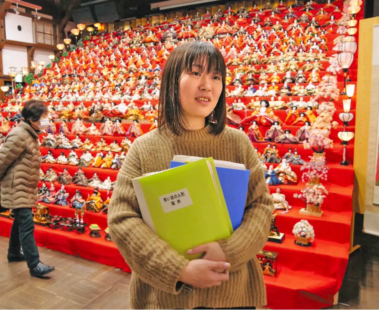 青い目の人形探して 大野の高橋さん　1927年、米から贈呈