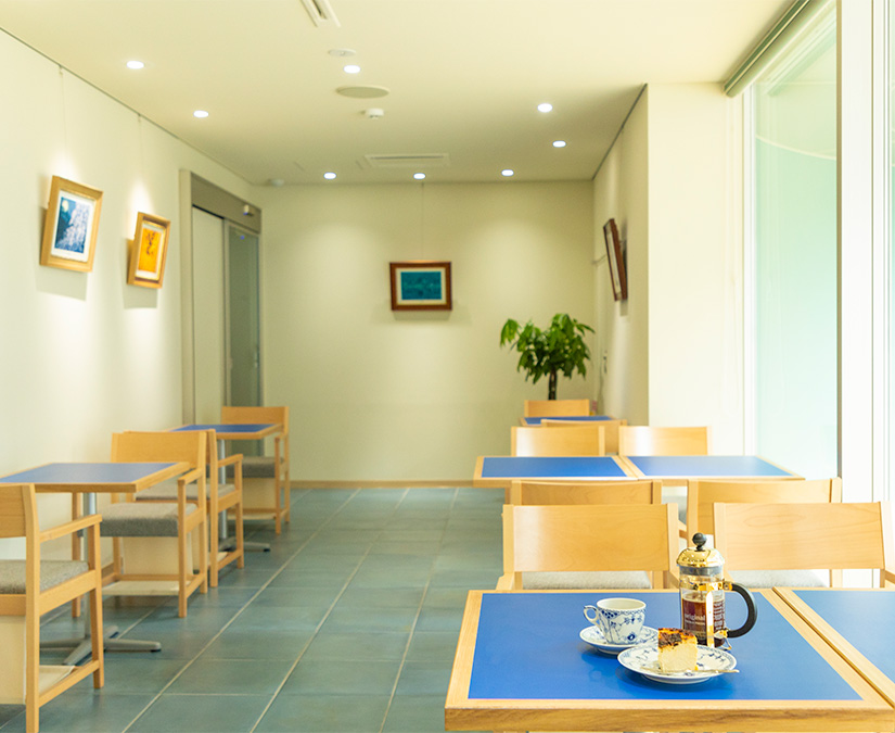 Cafe リンデン │美術館併設のアートな喫茶室でホッと一息