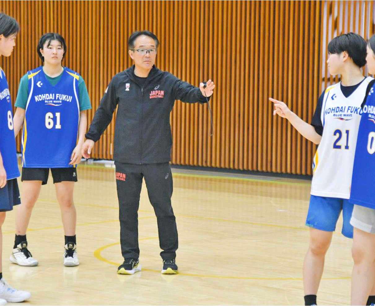 工大福井に女子バスケ部誕生　強豪・足羽高育てた林監督指揮