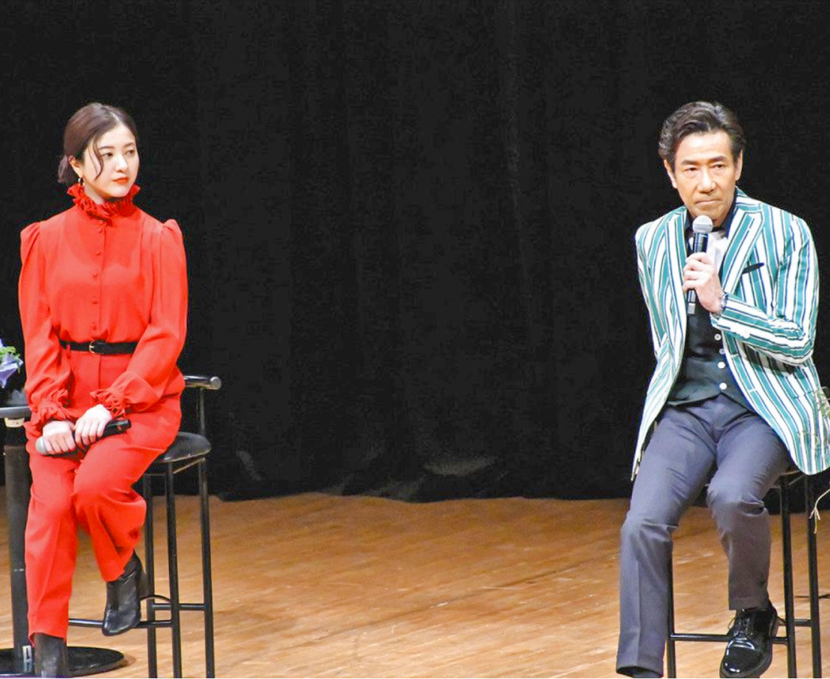 吉高さん「元気もらった」　越前市で大河「光る君へ」ＰＶ