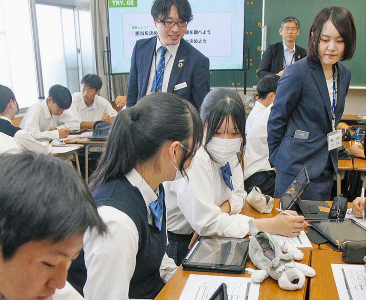 夢実現へ金融知識 大切　福井銀など啓新高で講座開始