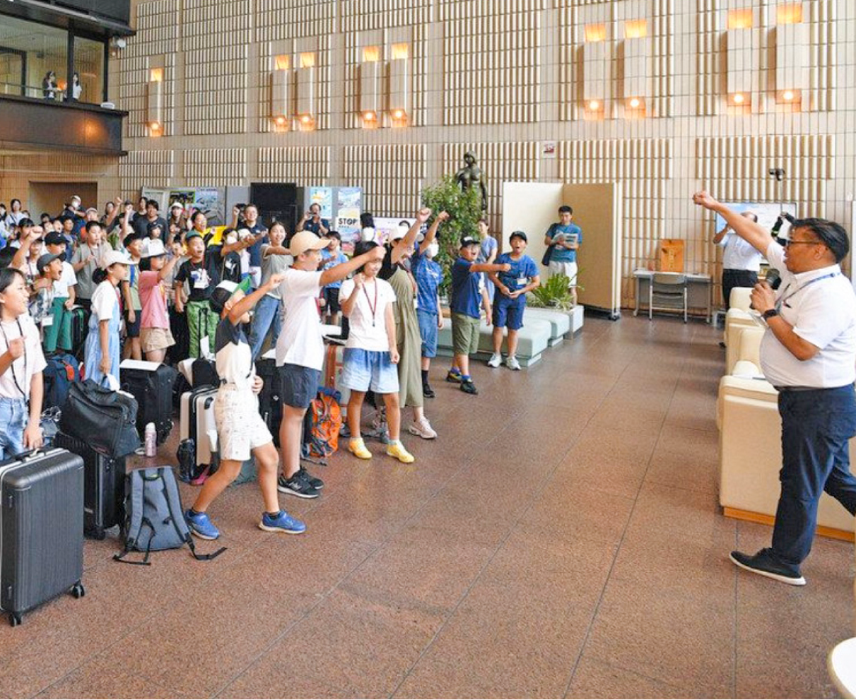 県内、首都圏の児童交流　福井の魅力を一緒に学ぶぞ