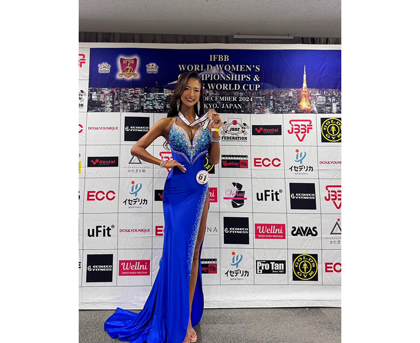 健康的な女性らしさを競う「フィットモデル」。全国3位の県内女性会社員「何歳からでもチャレンジできる」。