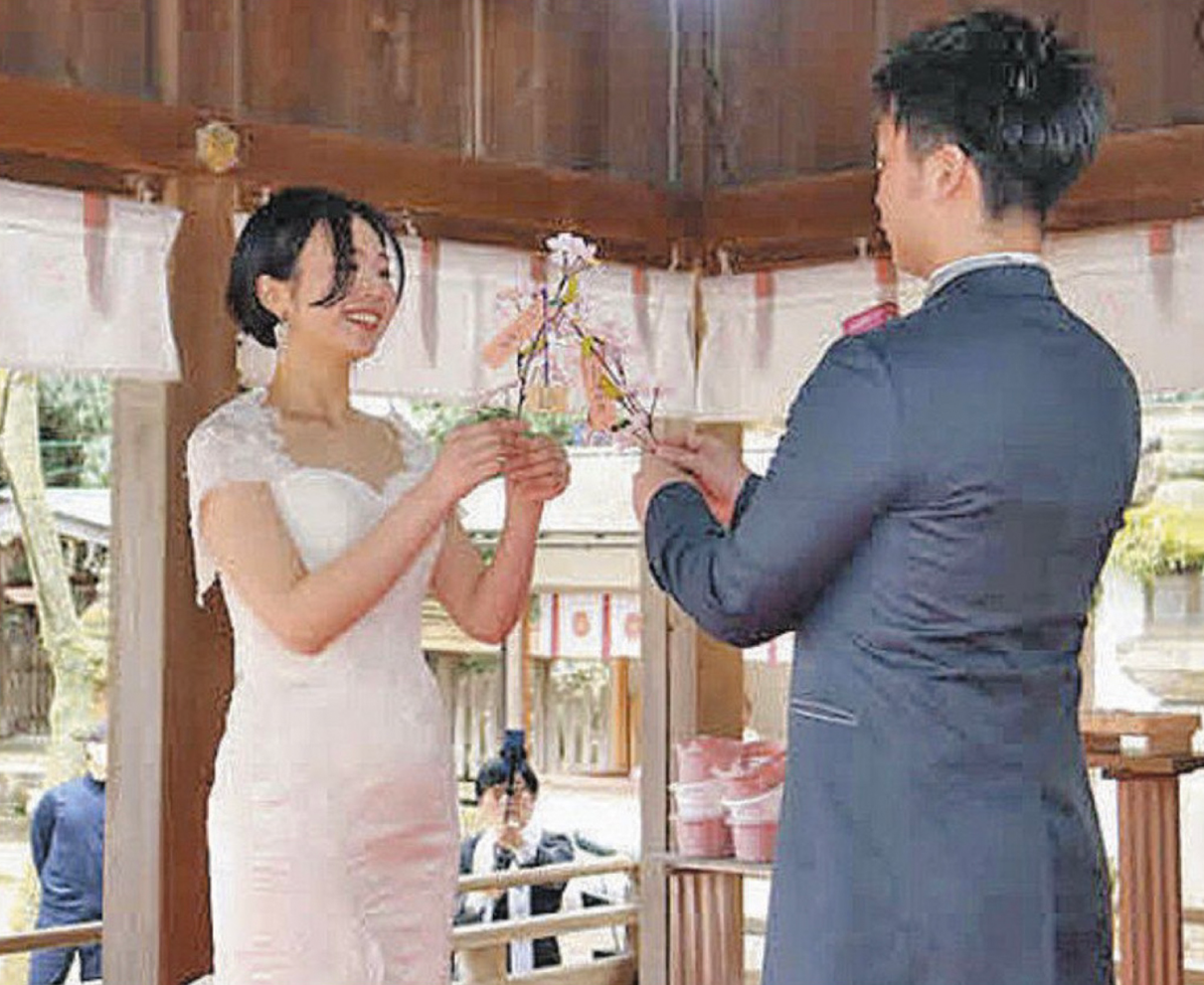 金崎宮で結婚式いかが　　カップル１組を募集