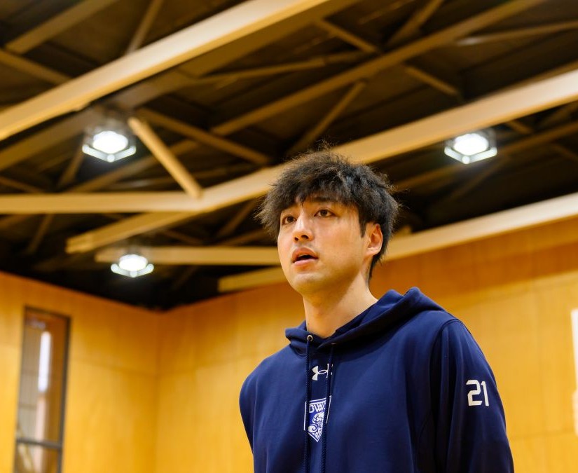 「ウィンターカップ出場への1勝を」。北陸高出身、ブローウィンズ満田丈太郎。母校の後輩にエール。