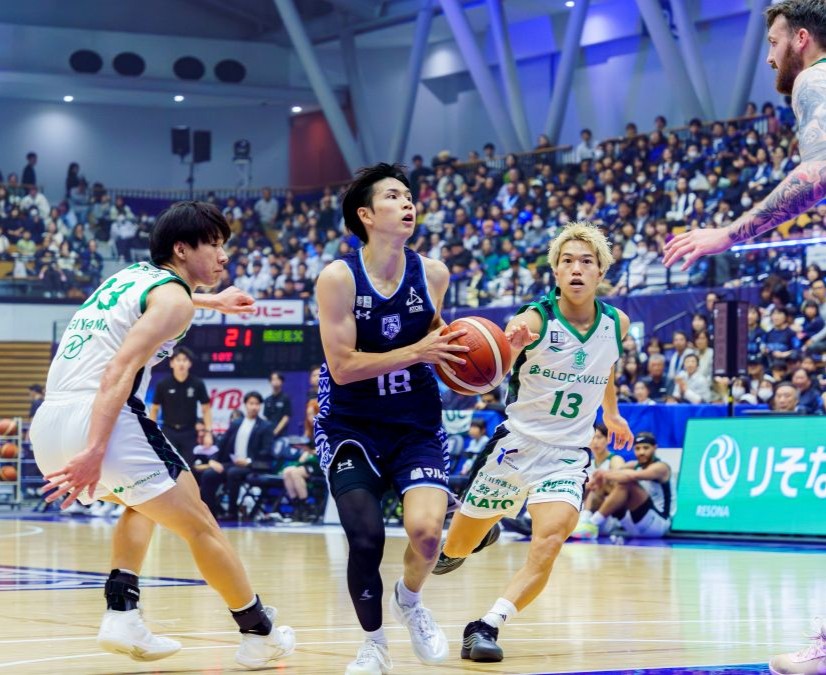 ブローウィンズ、GAME1で横浜に辛勝。次節はホームで熊本と対戦。