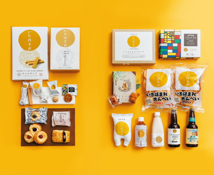 福井ブランド米「いちほまれ」で作った、ほまれ高き美味たち！ロゴ＆キャラを使った加工品を一挙紹介。