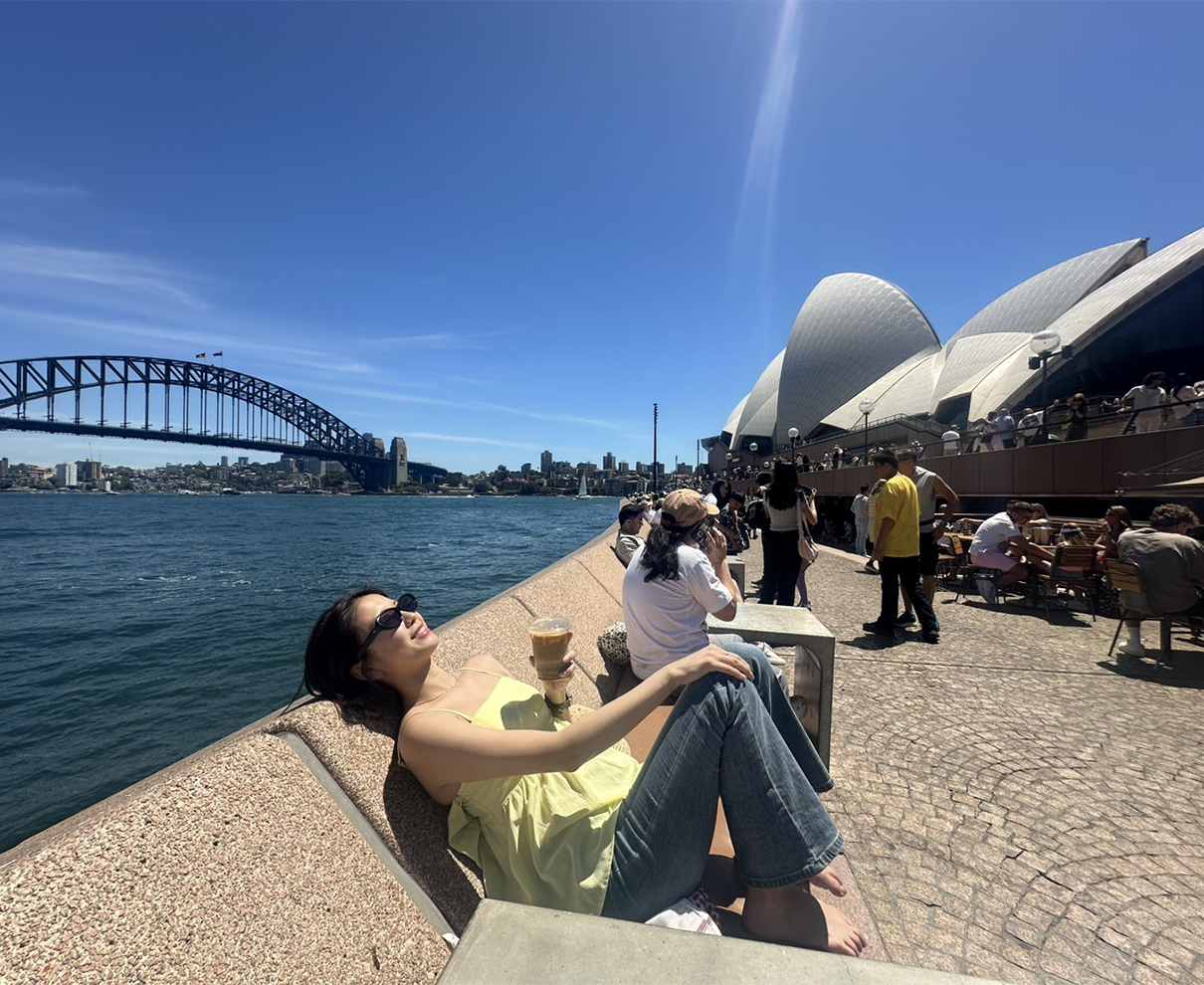 想像以上に大きくて、かっこよかったオペラハウス。初のオーストラリアは大満足の旅でした。