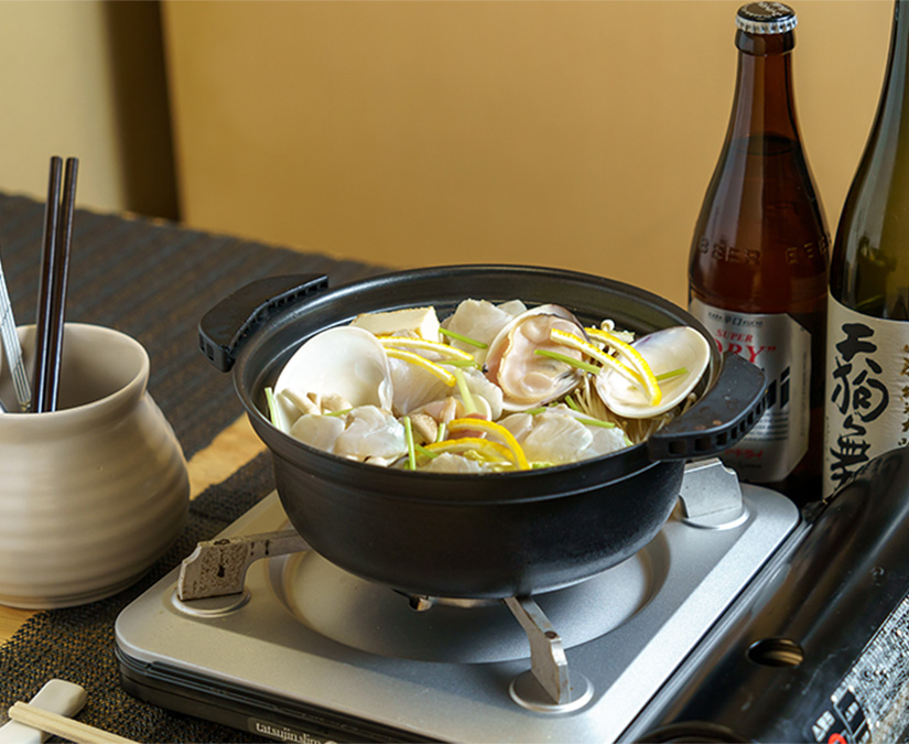 はちまん｜片町の夜更けに寄りたい、鍋がおいしい小料理屋。