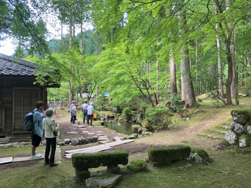 名勝「梅田氏庭園」春の特別公開