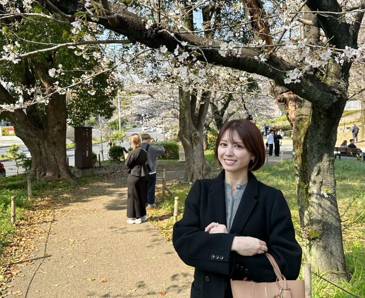 春の思い出づくりにお花見へ。東京タワーと桜のコレボレーションは何度見ても感動です。