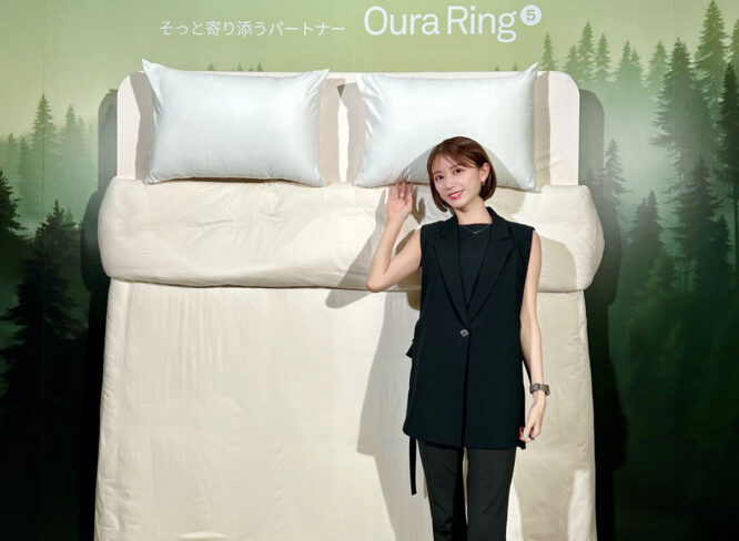 ジュエリーみたいに身につけて、睡眠や体調を見える化。話題のスマートリングを体験してきました。