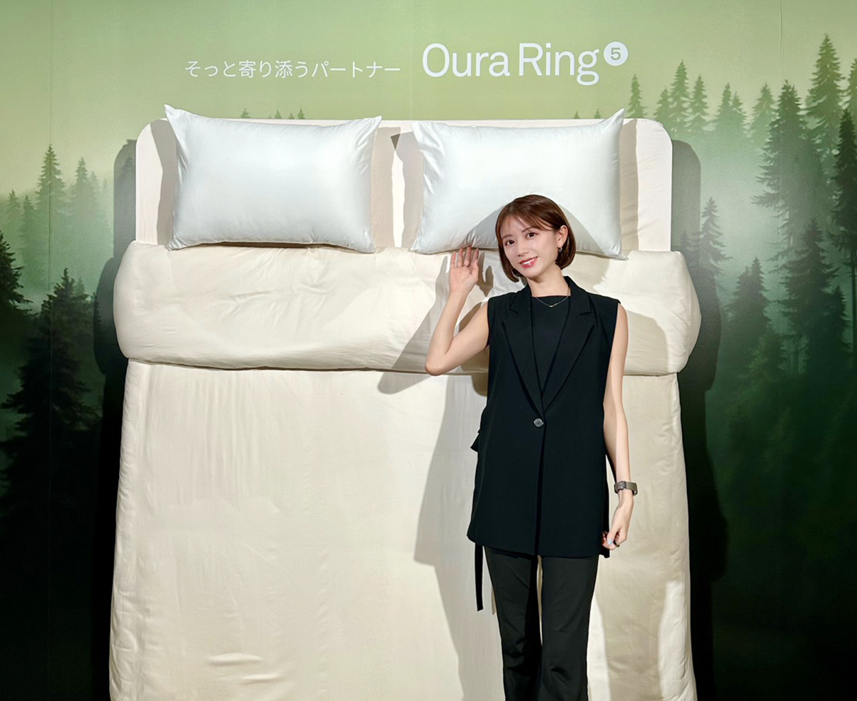 ジュエリーみたいに身につけて、睡眠や体調を見える化。話題のスマートリングを体験してきました。