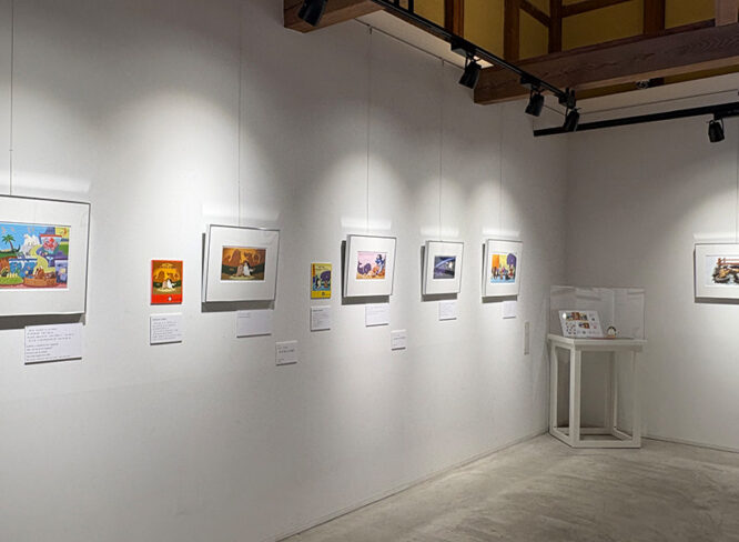 【～9/23】一枚の絵から広がる物語。キャラクターアートの魅力に触れる原画展。│大野市